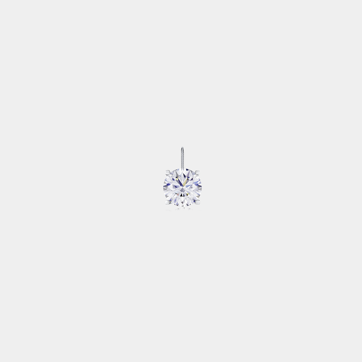 Master Series White Diamond 01 Mo Ziqing Returns - White Diamond Earrings