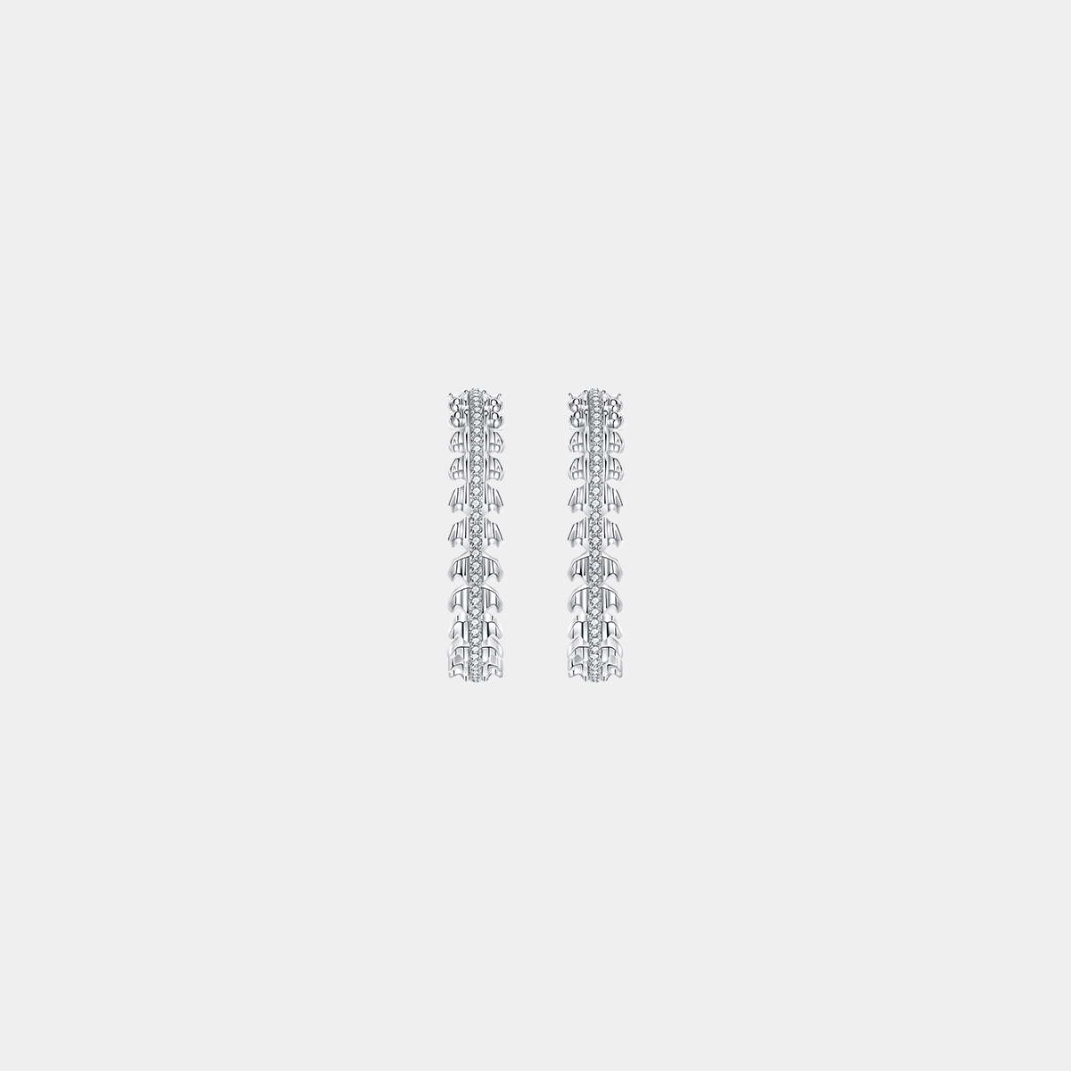 Aura Deed Series Earrings 1 Full Diamond Earrings