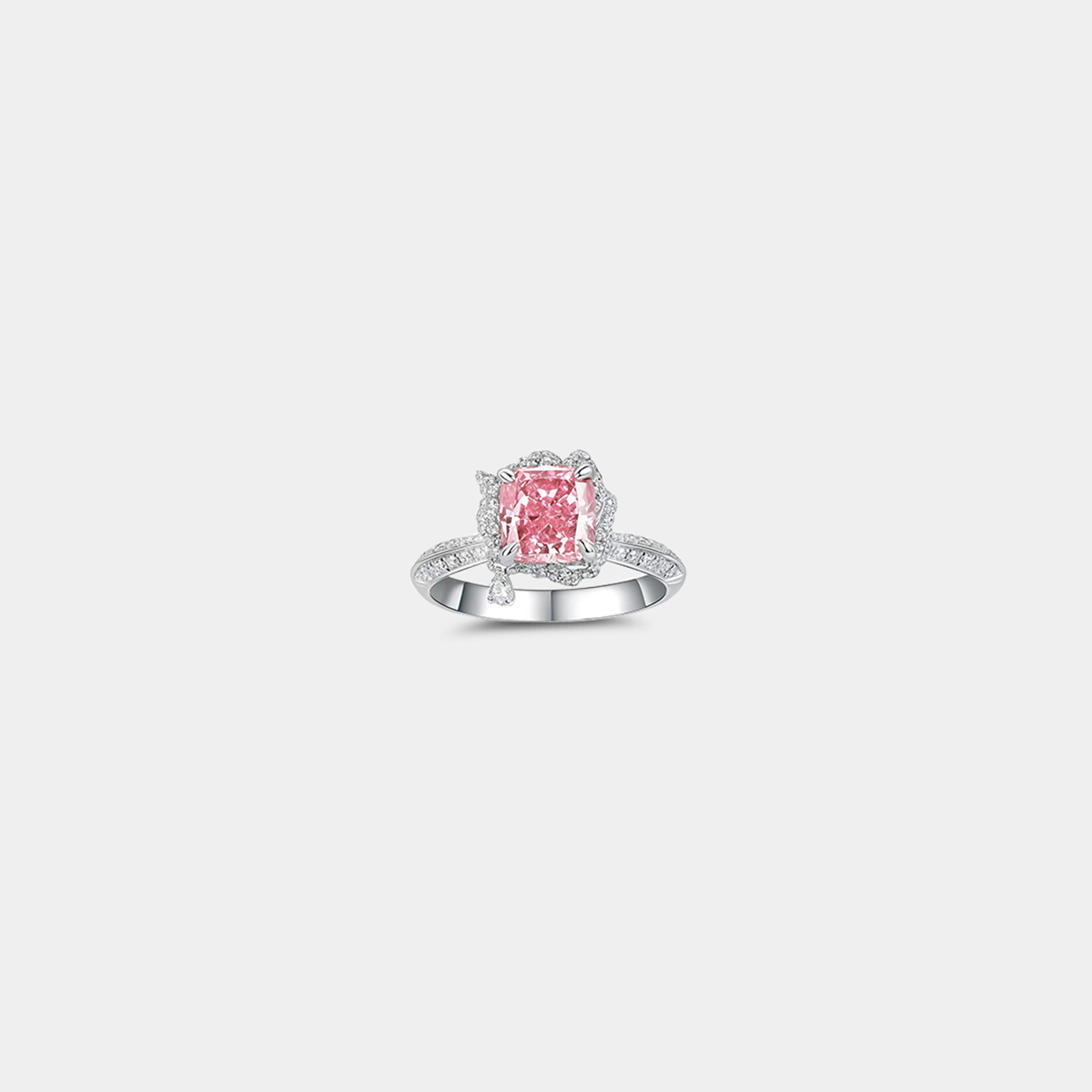 Master Series Pink Diamond 01 Proverbs Of Love - Ring ROSE WORDS