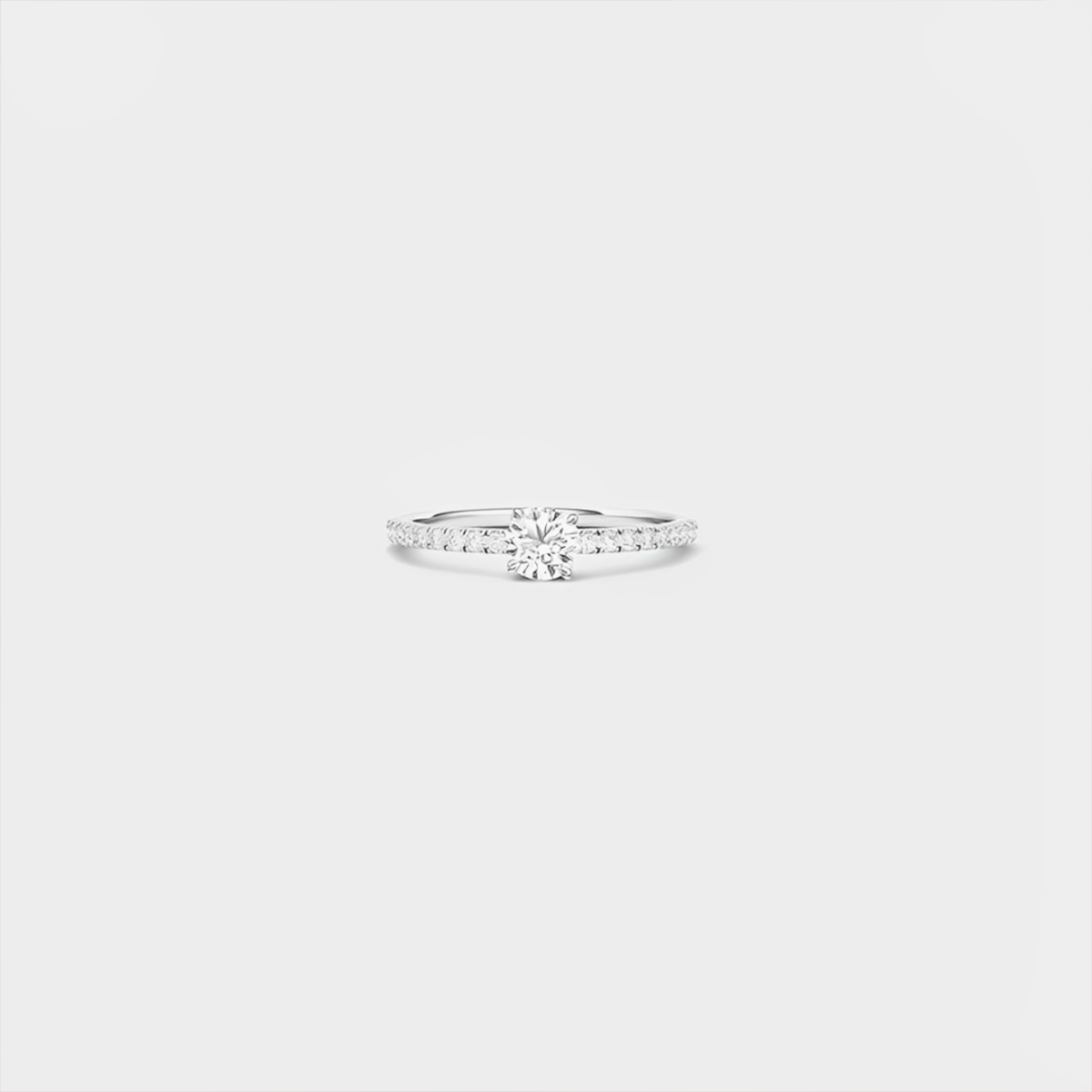 Alpha Series 08 Round Diamond Stacking Rings