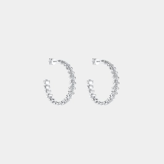 Aura Deed Series Earrings 1 Full Diamond Earrings