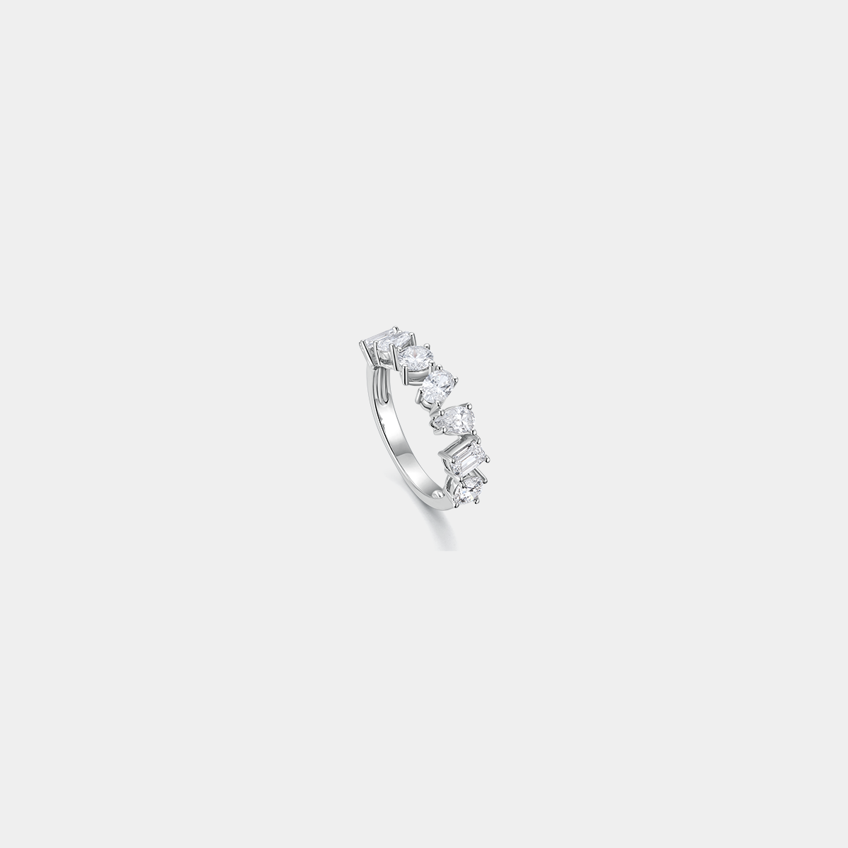 You & Me Series 02 Mixed Cut Diamond Ring