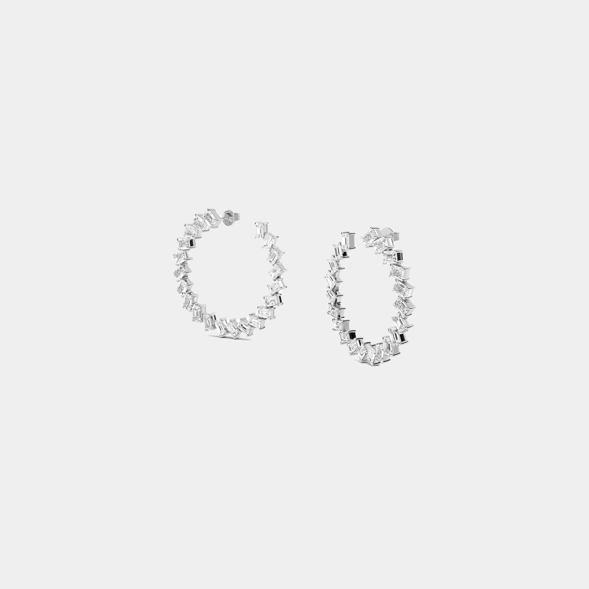 Dharma Series 07 Large Diamond Earrings