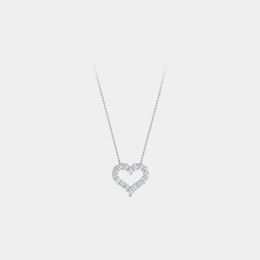 Others Series 02 Heart Shape Diamond Necklace