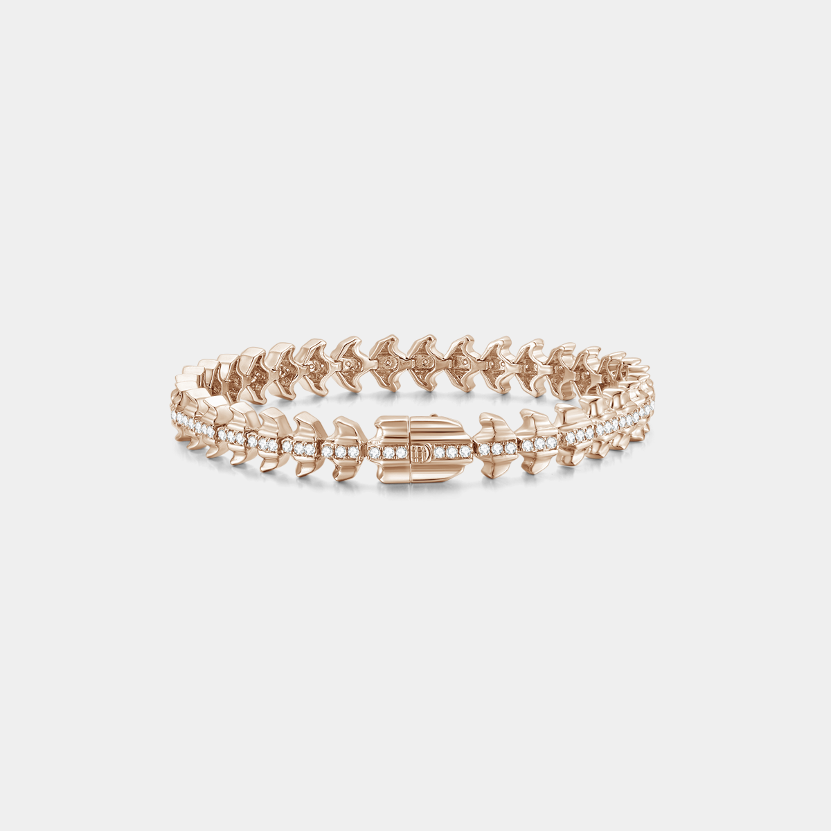 Aura Deed Series Bracelet 2 Full Diamond Bracelet - K Yellow